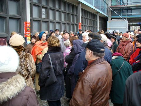 Start am Ernst-Reuter-Platz, Foto: KHMM