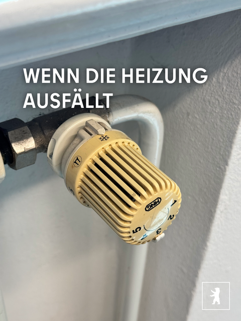 Wenn die Heizung ausfällt