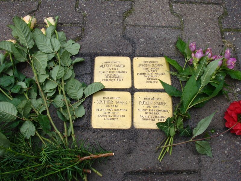 Stolpersteine Samek