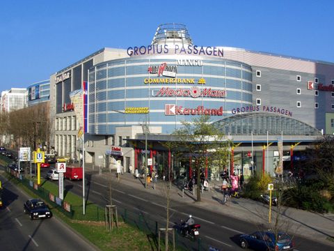 Außenansicht der Gropius Passagen