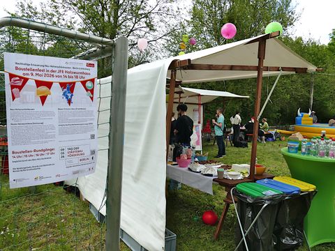 Baustellenfest Holzwurmhaus am Tag der Staedtebaufoerderung 9.5.2026