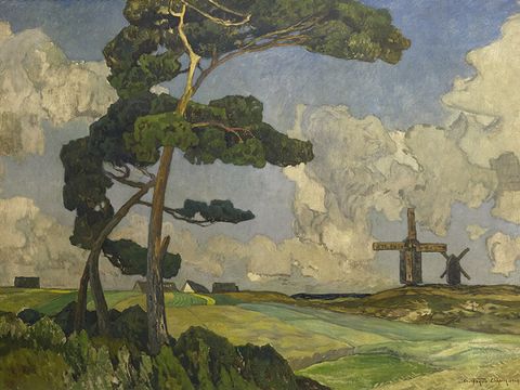 Märkische Windmühle, Carl Kayser-Eichberg, Wandgemälde 001 (Bild: Mila Hacke, Mila Hacke Architektur-Fotografie, Berlin)