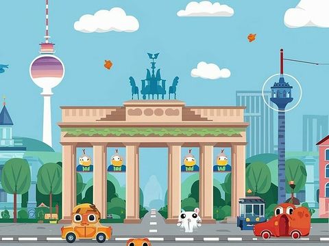 Berlin in video game