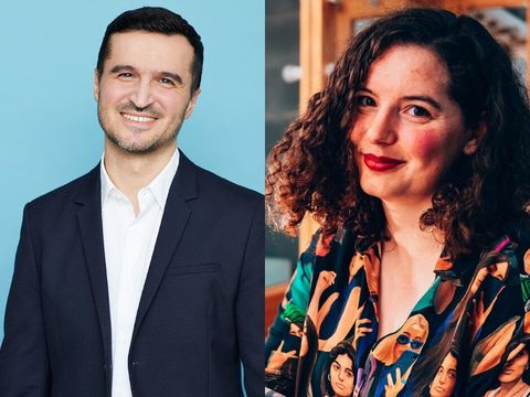 Co-CEO Reza Memari and Studio Director and Producer Mafalda Duarte