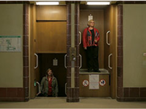 Patanoster im Rathaus Schöneberg