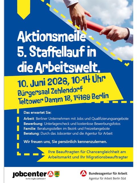 Bild zur Aktionsmeile