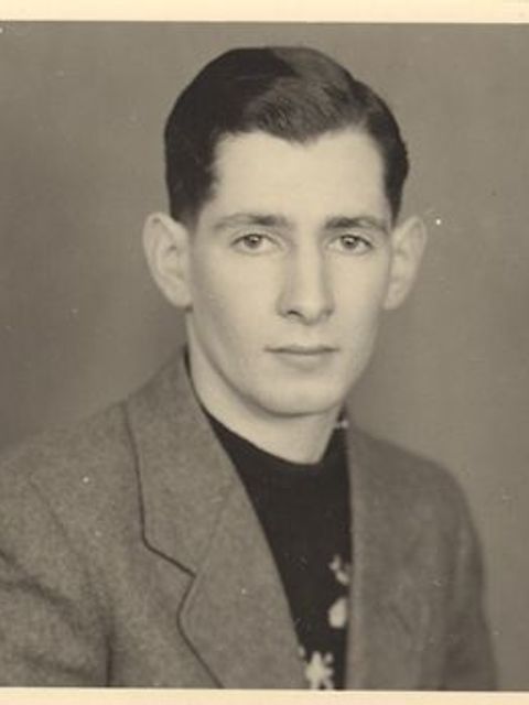 Hans Radziejewski 1948 (Bild: Fotos von Rudi Leavor, einem Freund von Hans Radziejewski, Erwine war Rudis jüngere Schwester)