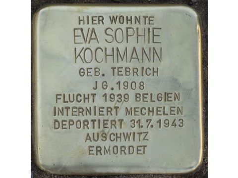 Stolperstein für Eva Sophie Kochmann