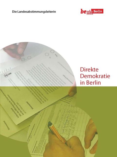 Direkte Demokratie - Titelblatt