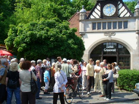 Start am Bahnhof Grunewald, Foto: KHMM