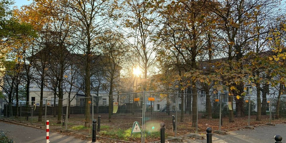 Der Eosanderplatz.