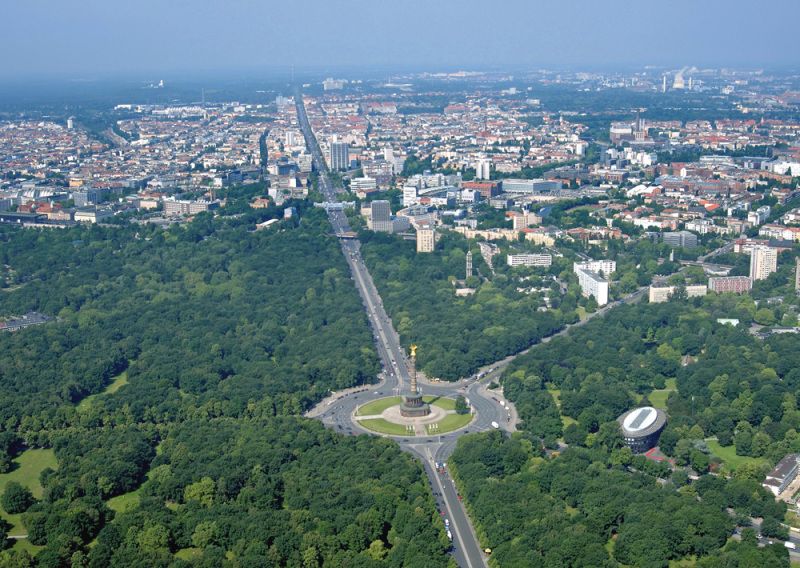 Blick über den Großen Tiergarten (Bild: Partner für Berlin / FTB-Werbefotografie)