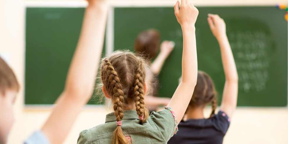 Schüler im Klassenzimmer