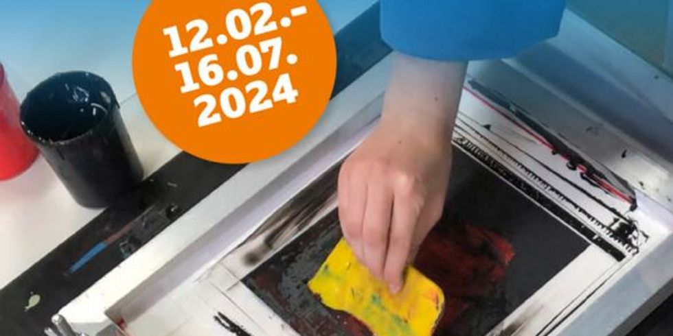 Druckkunst bei der Jugendkunstschule kennenlernen: