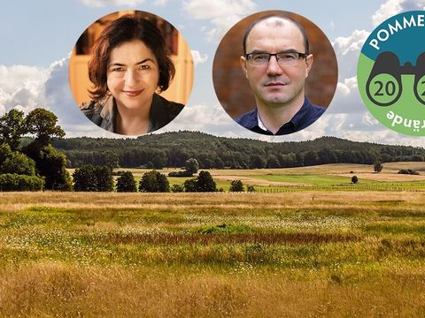 „Von Pommern nach Pomorze. Unterwegs in einem (fast) unbekannten Land“ zweiter Teil mit Brygida Helbig und Daniel Odija (Bild: Pommern jenseits der Strände 2022)