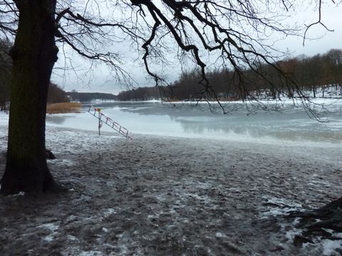Grunewaldsee, 11.12.2010, Foto: KHMM