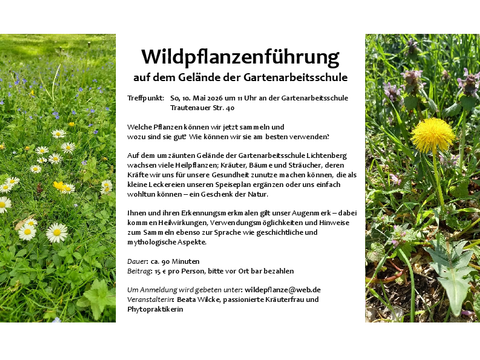 GAS Kräuterspaziergang 10.Mai2026