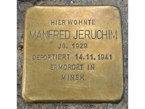 Stolperstein Manfred Jeruchim