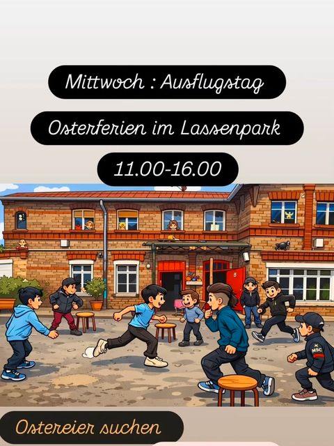 KI-Bild Osterferien 2026