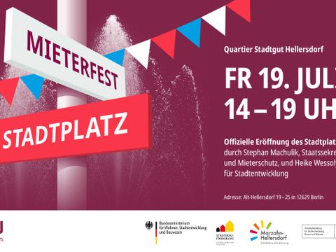 Flyer zum Mieterfest (Bild: GESOBAU AG)