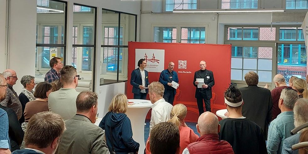 Oliver Nöll beim Unternehmerstammtisch