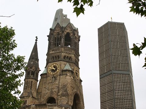 Kaiser-Wilhelm-Gedächtnis-Kirche auf dem Breitscheidplatz, Foto: Raimund Müller