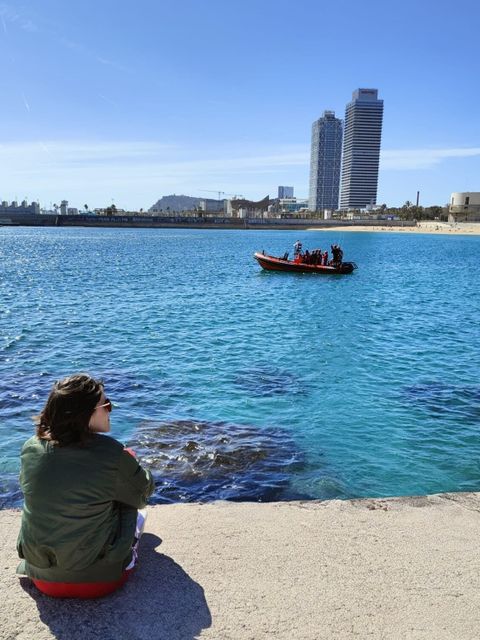 vhs-Kursleiterin Laia Alvarez in Barcelona