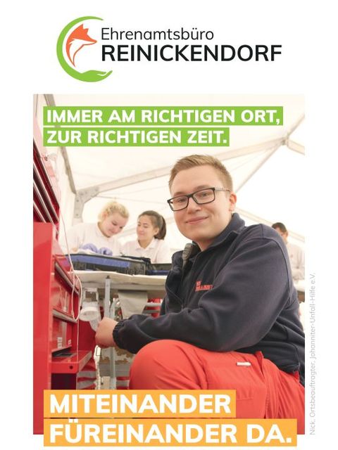 Miteinander Füreinander Da. (Bild: BA Reinickendorf)