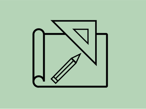 Piktogramm Vermessung