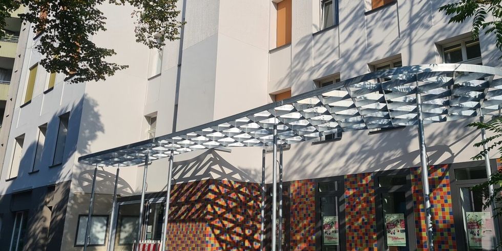 Das Pangea-Haus im neuen Anstrich
