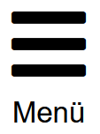 Piktogramm: Burger-Menü
