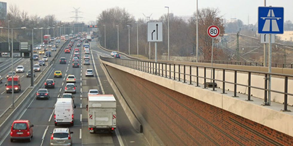 Autobahn BAB 100, Anschlussstelle Hohenzollerndamm