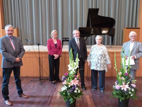 Bezirksmedaille Gruppenbild 2020