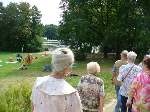 Im Friedenthal-Park am Halensee, Foto: KHMM