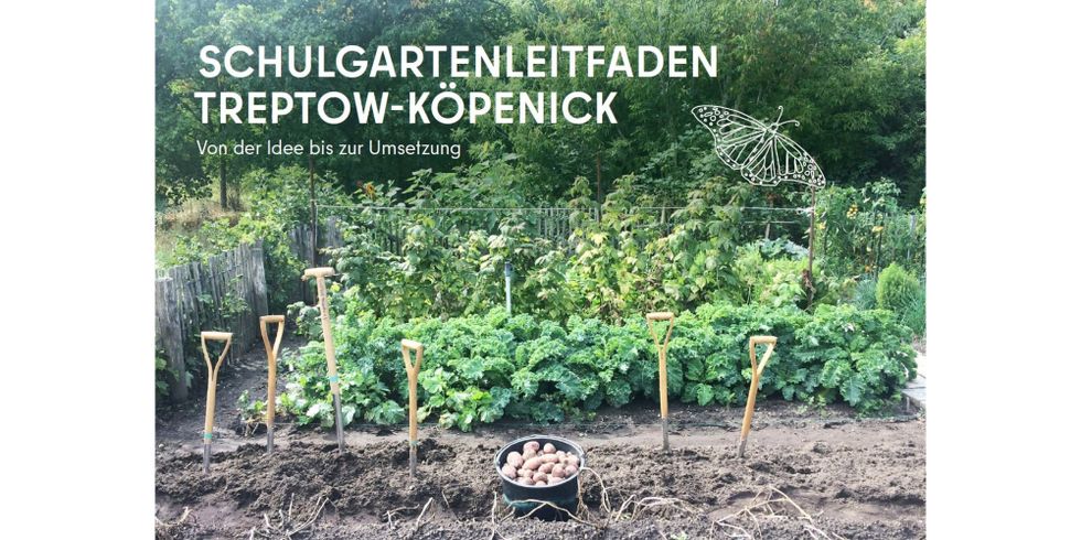 Titelseite des Schulgartenleidfadens