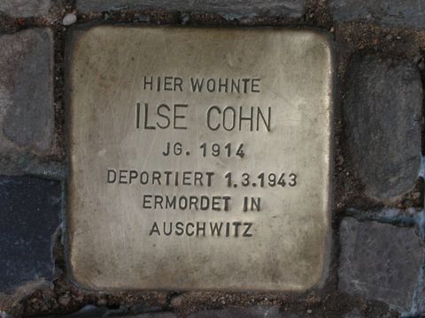 Stolperstein Ilse Cohn