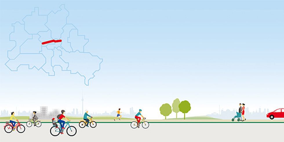 Radschnellverbindung Tiergarten – Landsberger Allee