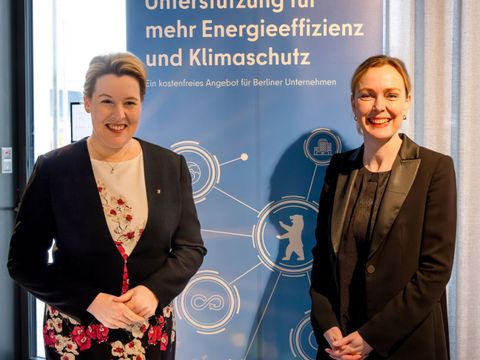 Franziska Giffey beim Launch der KEK