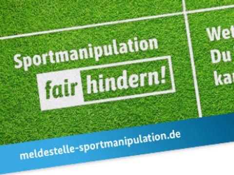 Meldestelle Sportmanipulation
