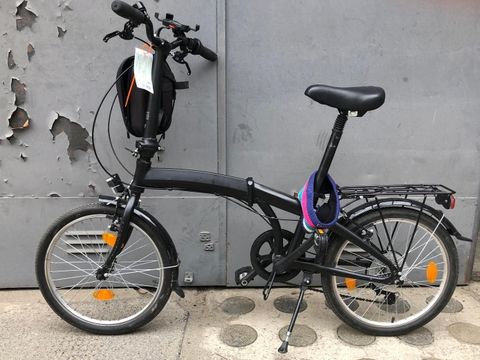 Schwarzes Fahrrad
