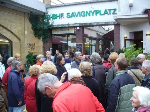 Am Savigny-Platz, Else-Ury-Bogen, Foto: KHMM