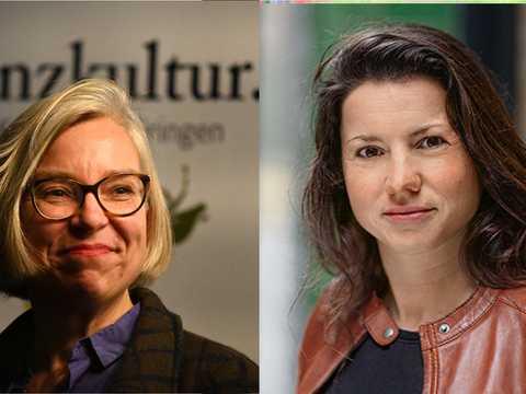 Danuta Schmidt und Katja Hoyer