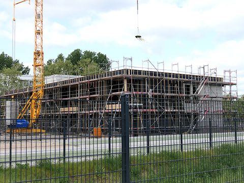 Baustelle der Kita Havelländer Ring