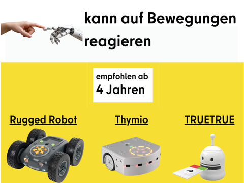 Rugged Robot, Thymio, Truetrue