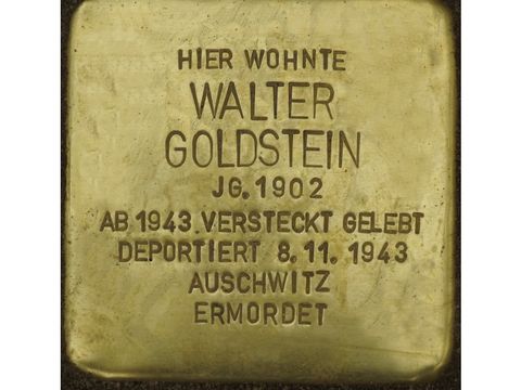 Paulsborner Str. 82 Walter Goldstein