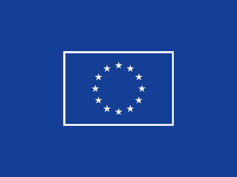 Link mit Icon für EU-Förderung