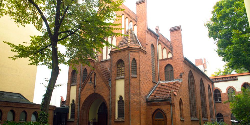 Der Veranstaltungsort Friedenskirche