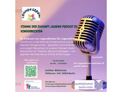 Grafik zum Podcast zu Kinderrechten