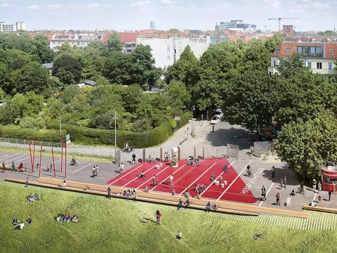 Visualisierung Herrfurthstraße, Oderstraße