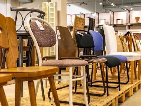 Stühle, Second hand, re-use